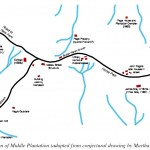 Conjectural Drawing of Middle Plantation (courtesy of McFaden et al 1999)