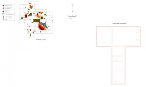 Map showing location of Fairfield Quarter and 1694 Manor House.
