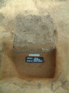 Feature 8, north profile.