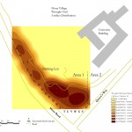 Distribution of Wrought Nails across the Mona Village