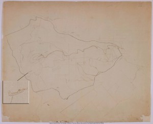 General Plan of Monticello Estate, N209 (Jefferson 1806). Courtesy of the Massachusetts Historical Society.