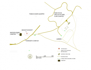 Montpelier Plantation Map