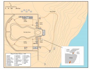 Map of Mount Vernon and South Grove Phase IV: 1801-1858.
