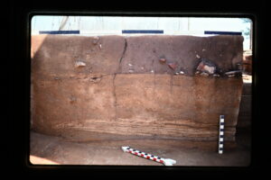 Stratigraphic profile of soil deposits